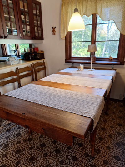 Das Esszimmer im Haupthaus